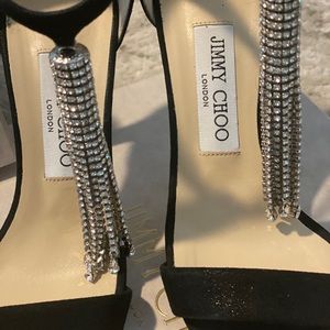 Jimmy Choo VIOLA 100 XCI 204 Black/Crystal